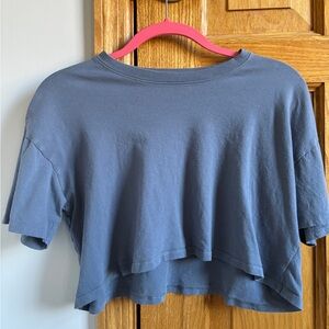 Casual Blue Women's Top